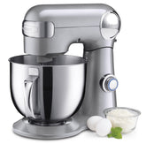 Cuisinart stand mixer with 500W motor delivering consistent power for batters