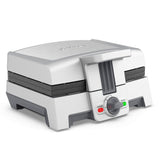 Cuisinart Waffle Stick Maker WAF-ST6 top view shows compact stainless steel design for counter use