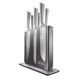 CUISINE::PRO Damashiro knife block with Kumi set keeps knives organized and accessible.