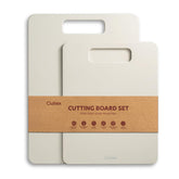 Culiex cutting boards set2 wood-fiber durable prep surface for meats and produce.