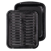 CULINARIN broiler pan with rack for oven delivers even heat and crisp edges