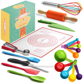 Culinary Couture Young Chefs set rolling pin for kid-friendly baking fun