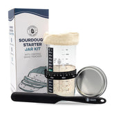 Cultures For Health sourdough starter jar kit closeup showing secure lid for fresh starters