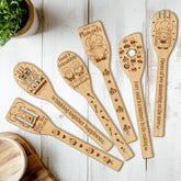 CUTHOLLOW baking gnome spatula with 3D carving for a playful, comfortable grip