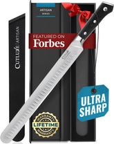 Cutluxe brisket knife 12-inch edge for precise carving of brisket and roasts