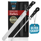 Cutluxe brisket knife 12in for precise slicing with a razor edge