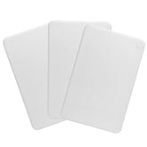 CuttingBoard small white bar boards, compact 3-pack for garnish prep
