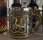 CUZOKOLA medieval dragon mug front view for DnD nights