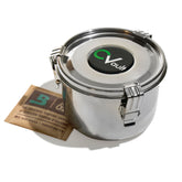 CVAULT medium 1oz storage container with sealed lid for airtight freshness.