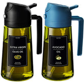 CXINYI olive oil dispenser with mist and pour modes for versatile cooking