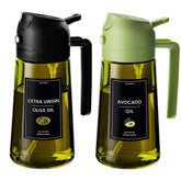 CXINYI olive oil dispenser pour shows precise control for pouring and measuring.