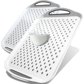 Czlizdyt large nonslip serving tray with handles for steady serving