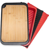 Czlizdyt red marinating tray with lid for sauce soaking and prep