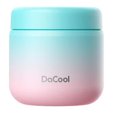 DaCool Kids Thermo front view shows compact lunch jar for school use and portability