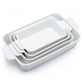 Dafuceramic casserole dishes in four sizes for flexible oven-to-table meals