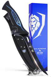 Dalstrong Night Shark 7-inch fillet blade for precise deboning and skinning.
