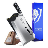 Dalstrong Obliterator 9-inch cleaver edge for heavy-duty chopping