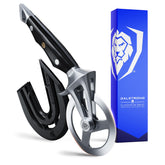 Dalstrong Orbit Razor Pizza Wheel for precise, effortless pizza slicing.