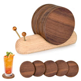 Damuzhi snail coaster storage adds stylish space-saving flair to any table