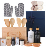 DancyLoad cutting board shown in the housewarming basket for versatile meal prep