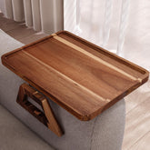 Danfoxer arm tray with folding design offers adjustable on-arm convenience.