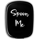 DAYYET ceramic spoon rest on stove top catching drips, protecting counters.
