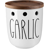 DAYYET garlic keeper with wide opening for easy garlic access.