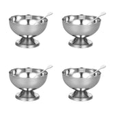 DEARMAMY gold-footed dessert cups for elegant party serving
