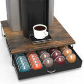DecoBrothers Supreme Vertuoline Drawer front view for easy pod access.
