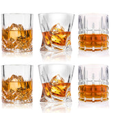 DeeCoo Premium 10 oz Scotch glass front view with sturdy base for whiskey tasting