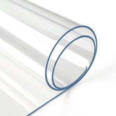 Deep Dream clear table cover protects a 36x60 dining surface from spills and scratches