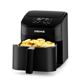 DEIME Air Fryer 4.5 Qt front view, compact kitchen-friendly design.