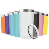 Deitybless 20oz tumbler with stainless steel body for durable daily use