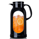 Delove 68oz pitcher with shell design protects the glass from bumps during gatherings.