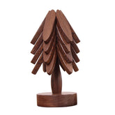DEOLD Tree Washer Trivet with stand protecting countertops and storing neatly