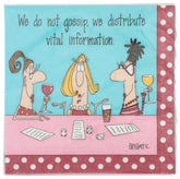 Design Design multicolor cocktail napkins, 5-inch square, ideal for stylish gatherings