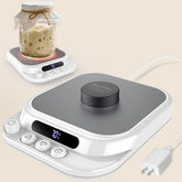 DesirSay Sourdough Warmer top view with compact heating plate for precise fermentation warmth.