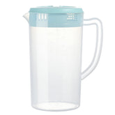 DesJ 81oz pitcher with lid and spout for easy pouring.