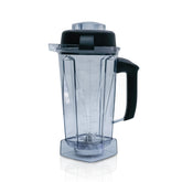 Deuovht 64oz blender pitcher showing its large capacity for family meals