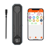 Dewjom wireless thermometer with app setup for precise cooking control.