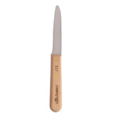 Dexter Outdoors S17 3-inch clam knife blade with carbon steel for precise shucking.
