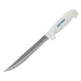 Dexter Outdoors SOFGRIP 8-inch fillet knife blade gliding through fish for clean cuts