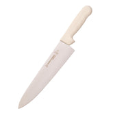 Dexter-Russell S145-10PCP blade close-up highlighting sharp, durable DEXSTEEL edge for clean cuts.
