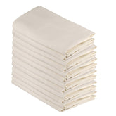 DG Collections flour sack towels 27x27 natural for streak-free drying and gentle cleaning.