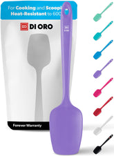 DI ORO Lavender Spoonula heat-resistant for high-temp cooking