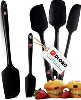 DI ORO Living spatula set assembly shows heat-resistant tools for versatile cooking