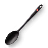 DI ORO solid spoon with heat resistant 600°F core for high heat cooking.