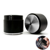 DiatZeno 53mm tamper base concentric grooves for even extraction
