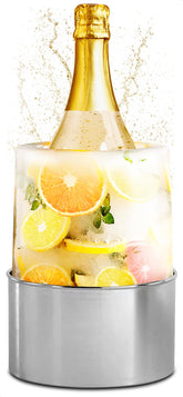 DIMROM champagne bucket ice mold for festive display and chilled beverages.