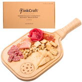DinkCraft pickleball charcuterie board paddle shape for stylish serving at gatherings